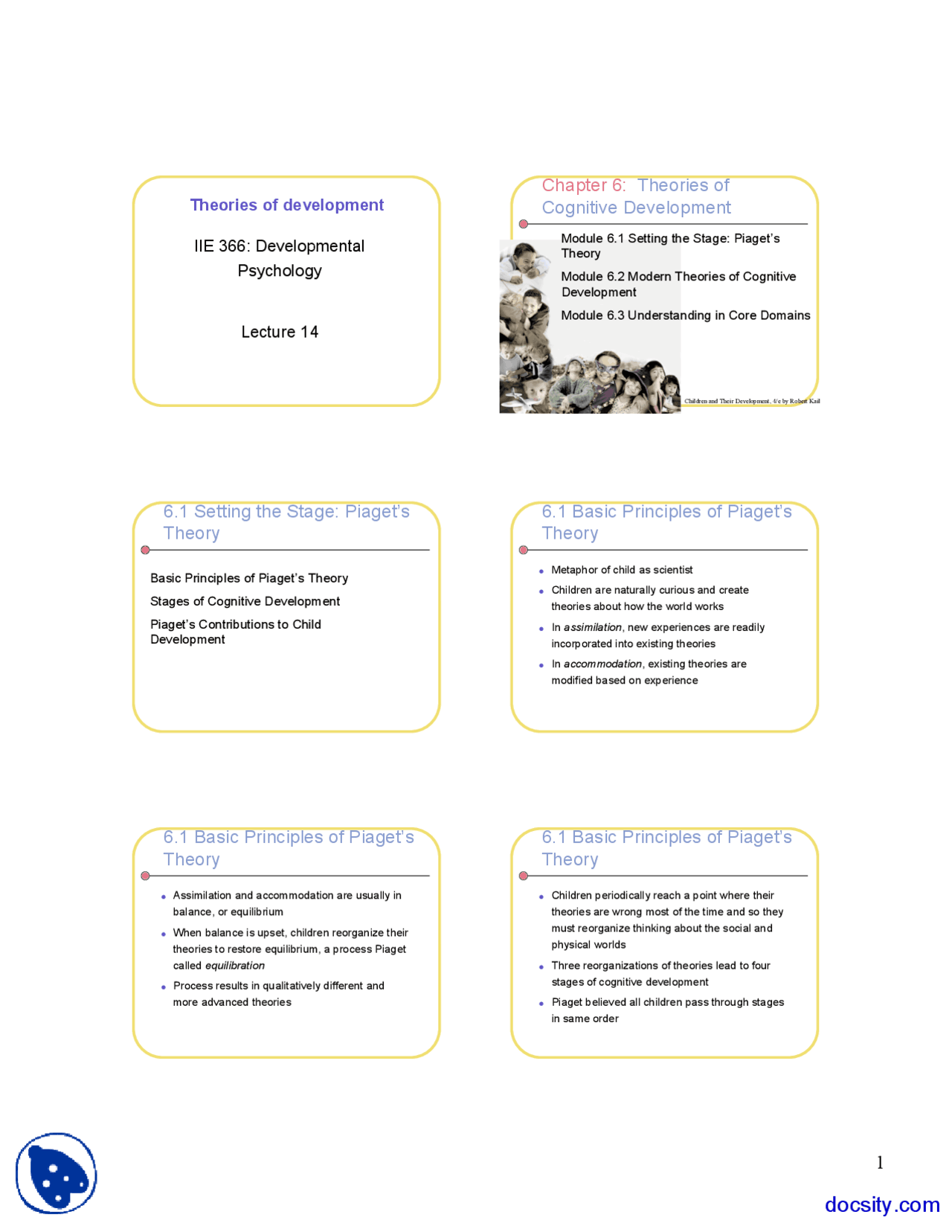 accommodation developmental psychology