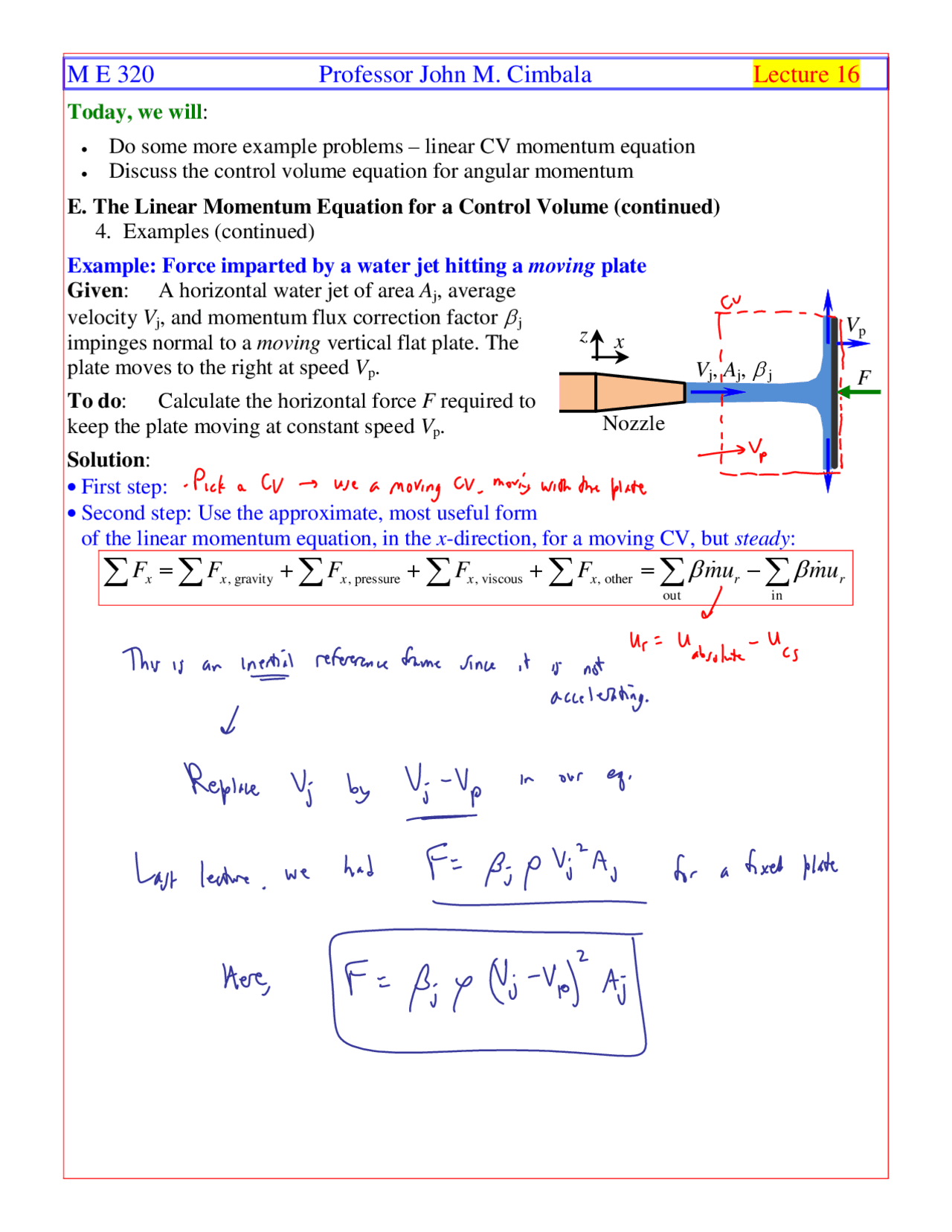 Introductory Fluid Mechanics L8 p2 Conservation of Mass Control Volume Formulation YouTube Introductory Fluid Mechanics L8 p2 Conservation of Mass Control Volume Formulation YouTube