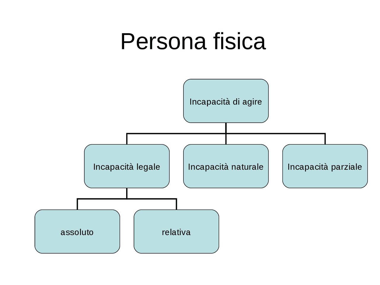 Schemi persone fisiche e giuridiche - Docsity