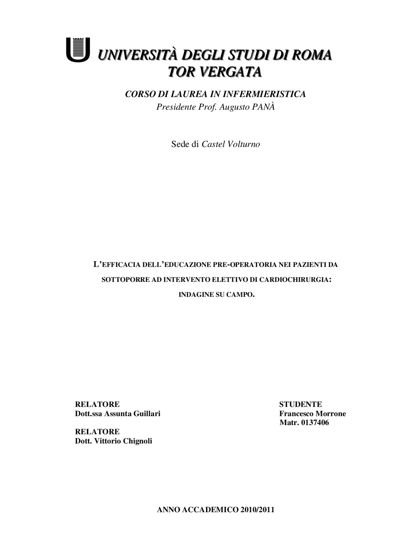 Tesi Di Laurea In Infermieristica Docsity tesi-di-laurea-in-infermieristica-docsity