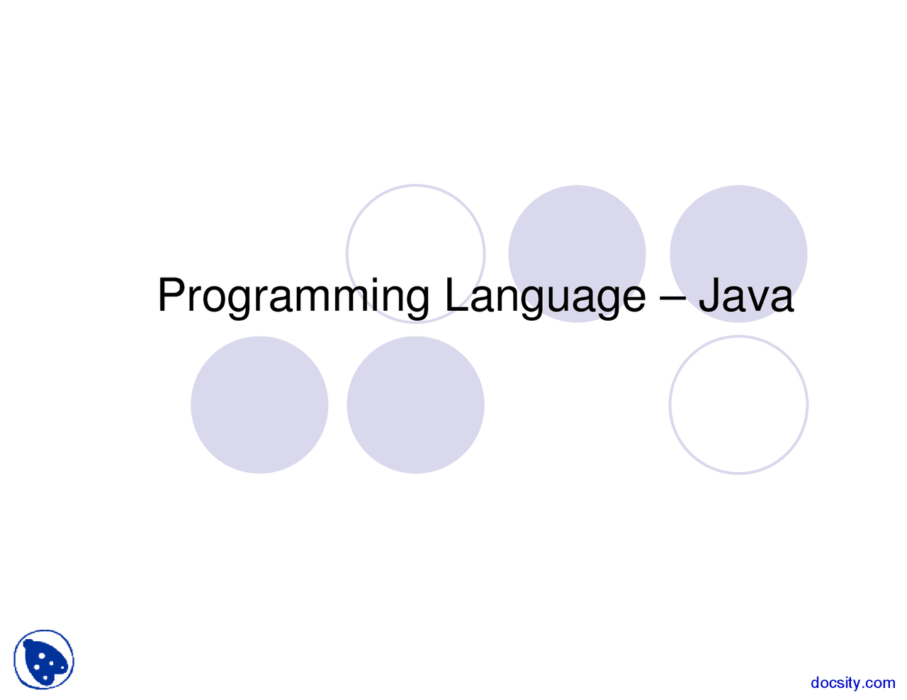 Reference and Primitive - Java - Lecture Slides - Docsity