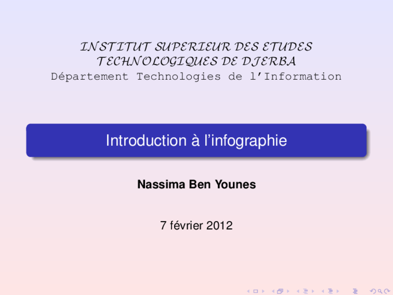 Notes sur l'introduction à l’infographie - 1° partie - Docsity