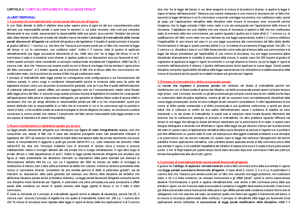 Manuale Di Diritto Penale Marinucci Dolcini Pdf MARINUCCI e DOLCINI, Diritto penale, riassunto del manuale con