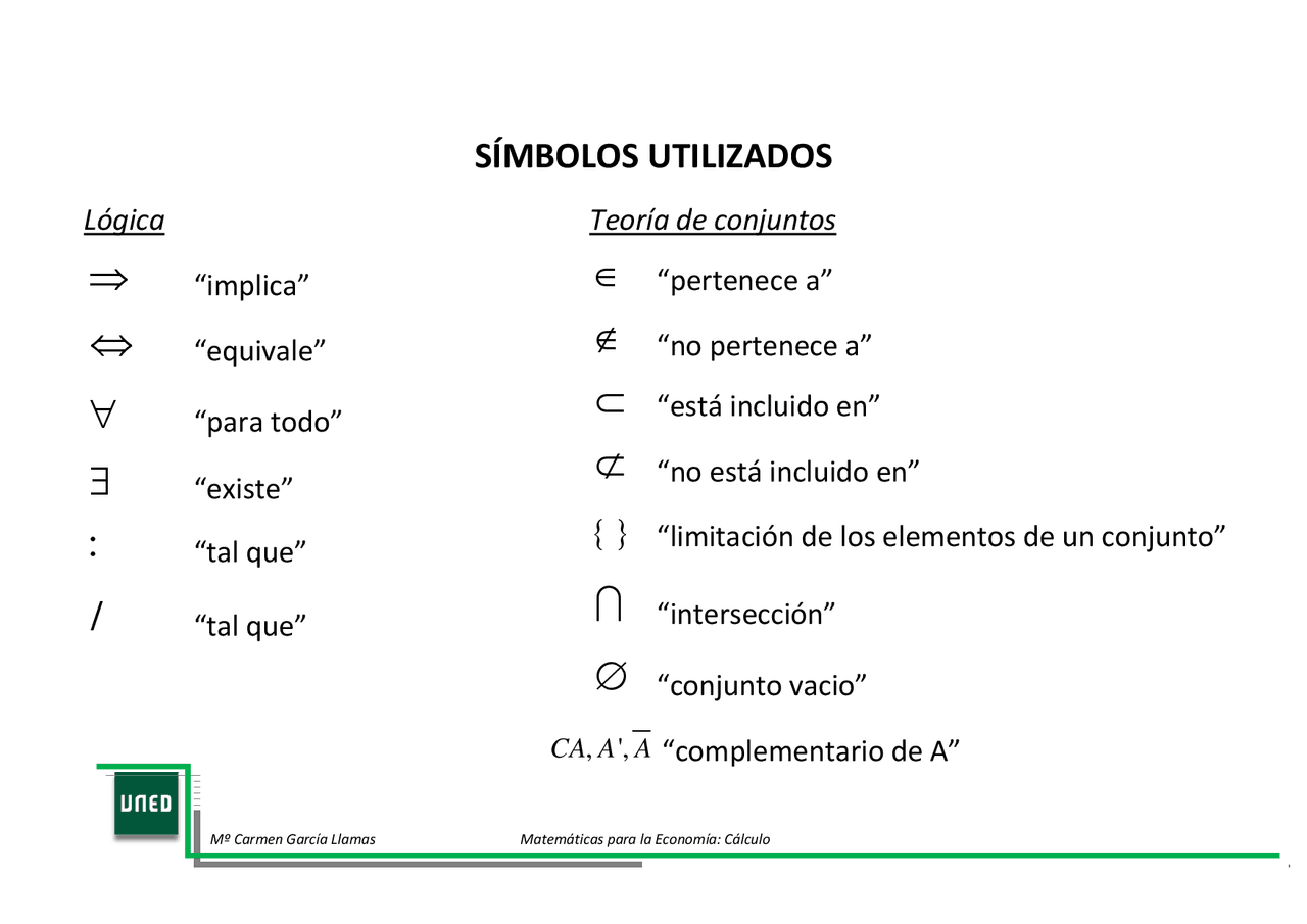 simbolos matematicos y significado