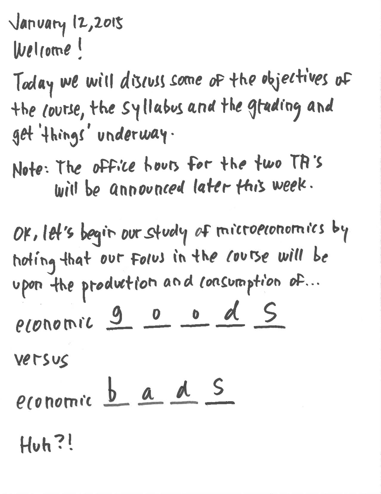 Notes on Principles of Microeconomics | ECO 2023 - Docsity