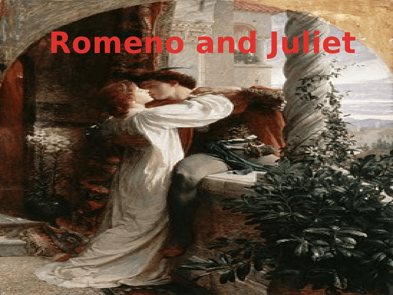 Romeo and juliet | Temi di Inglese | Docsity