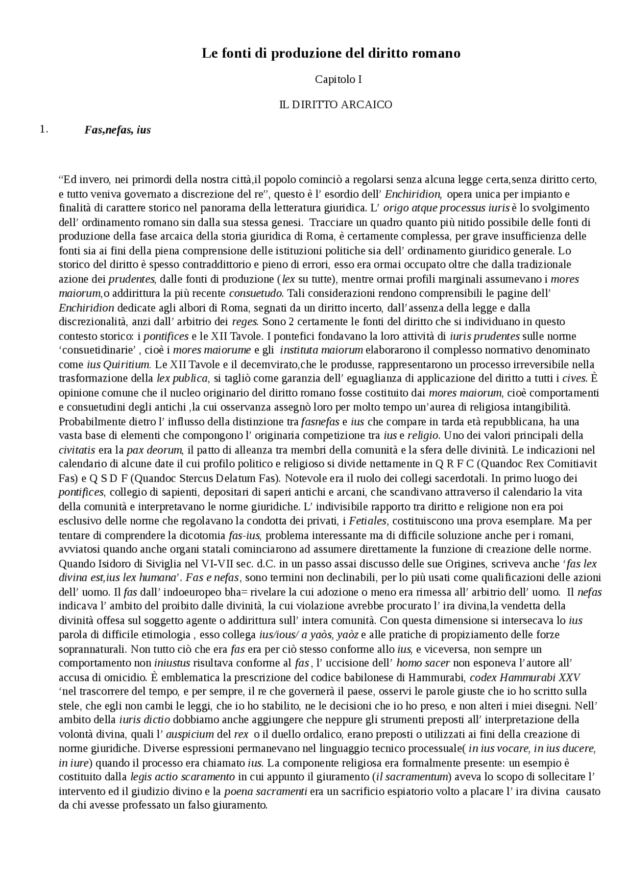 le-fonti-di-produzione-del-diritto-romano-palazzolo-arcaria-licandro