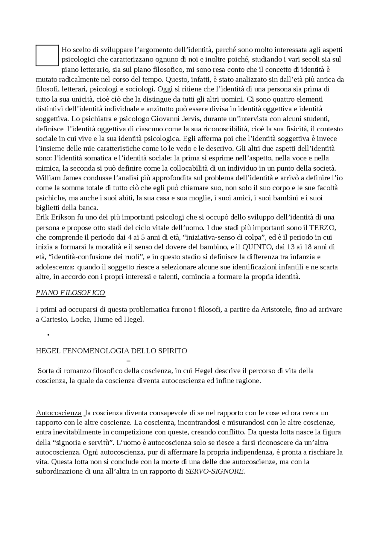 Perchè Ho Scelto Questo Argomento Di Tesi