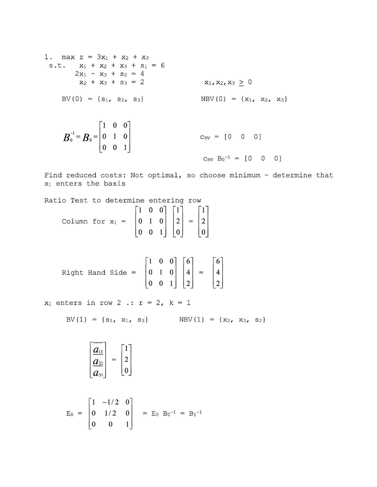 Homework 4 Solutions - Deterministic Operations Research II | ISE 3434 ...