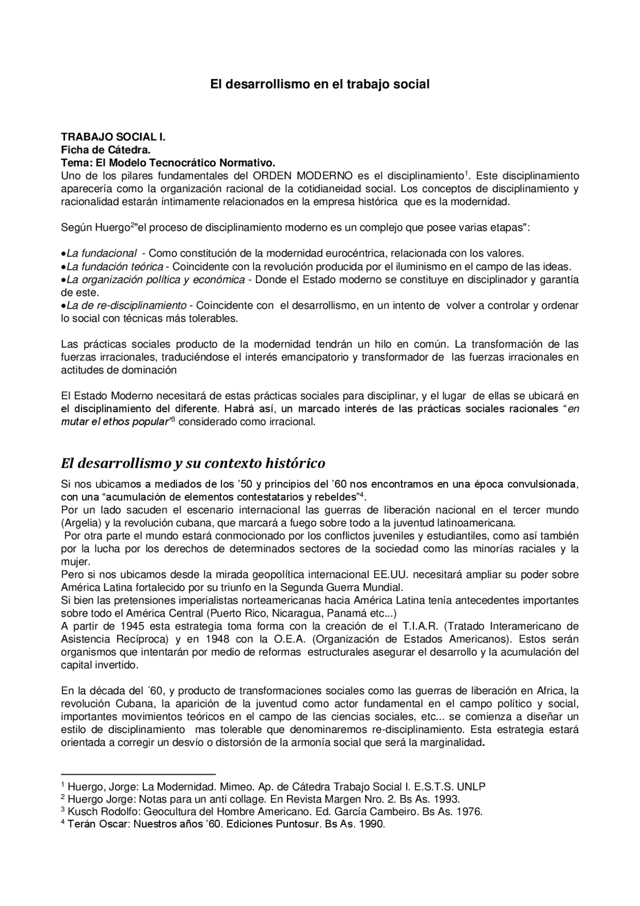 Apuntes sobre el trabajo social | Apuntes de Sociología | Docsity
