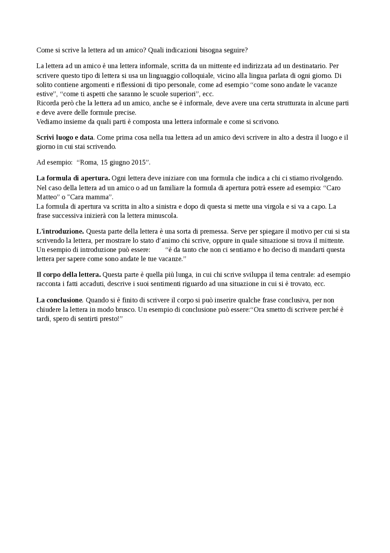 La lettera ad un amico | Manuais, Projetos, Pesquisas de ...