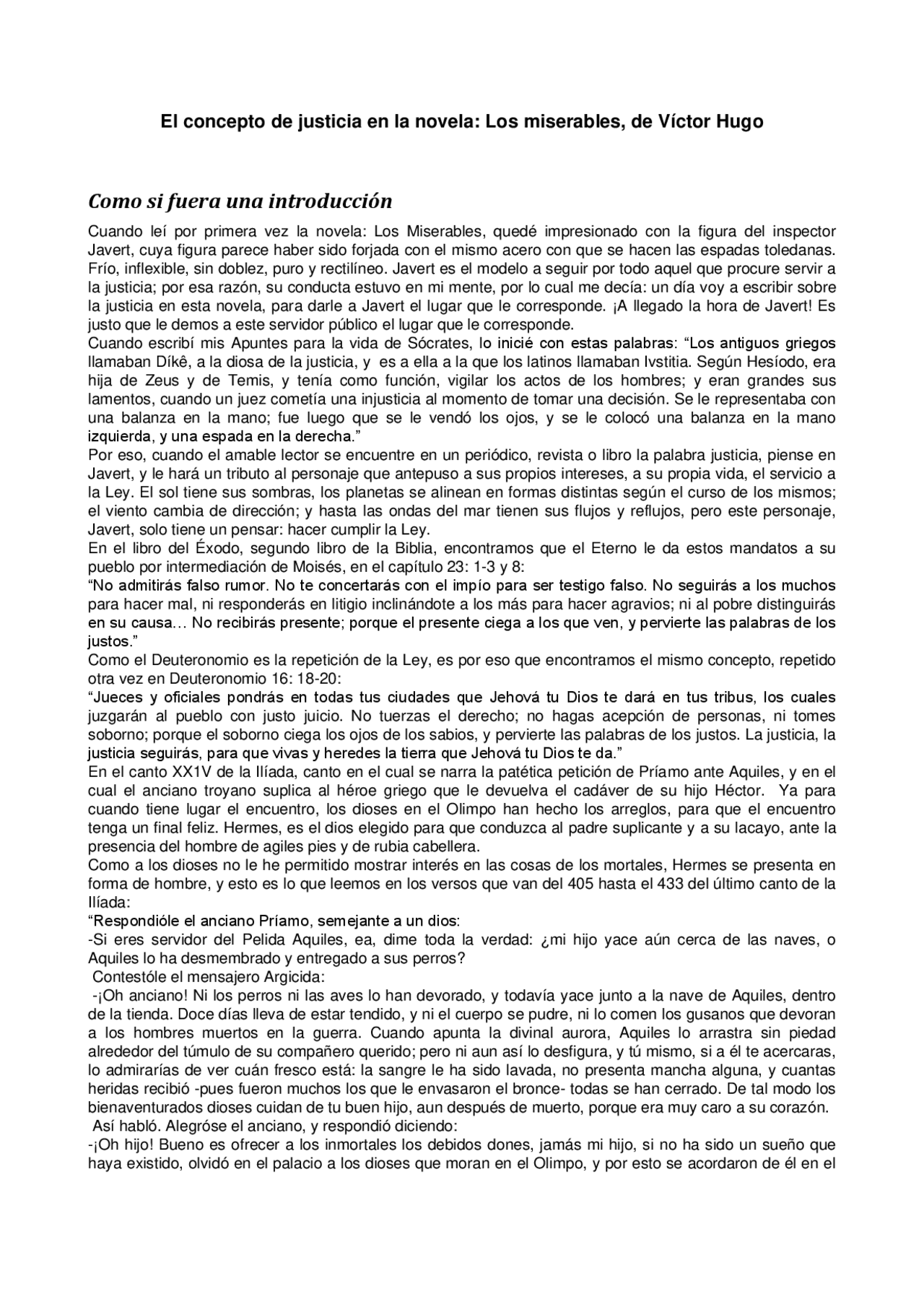 Resumen Sobre Los Miserables Docsity