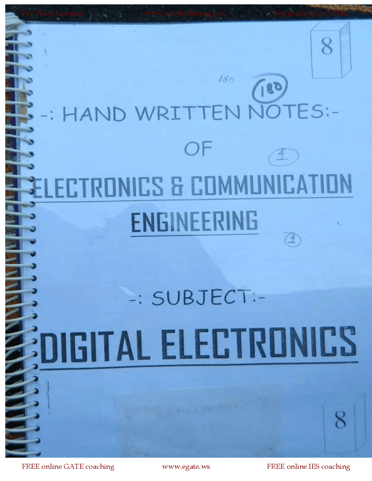 8.digital electronics handwritten notes | Lecture notes Digital ...