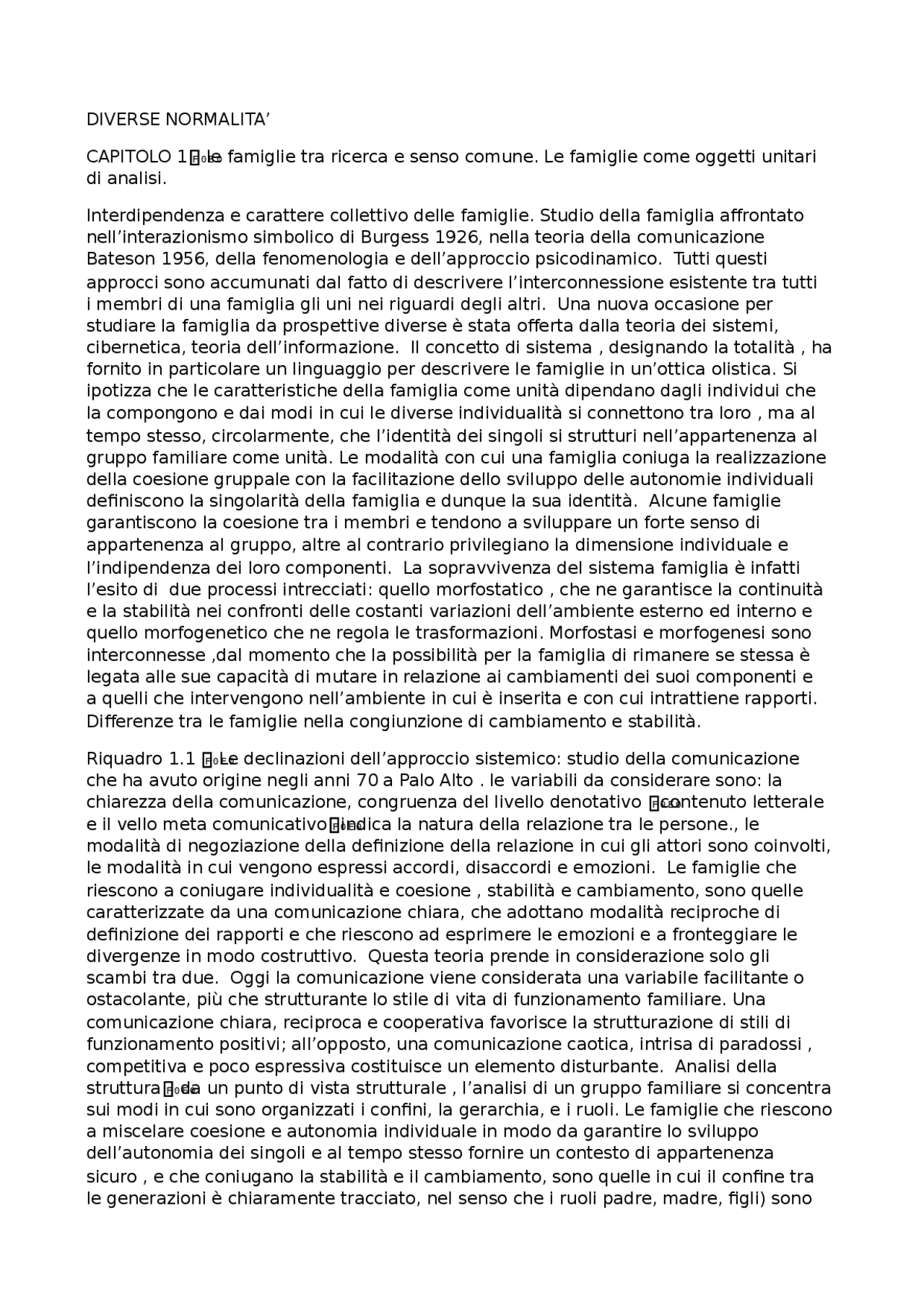 Diverse Normalita Laura Fruggeri Docsity