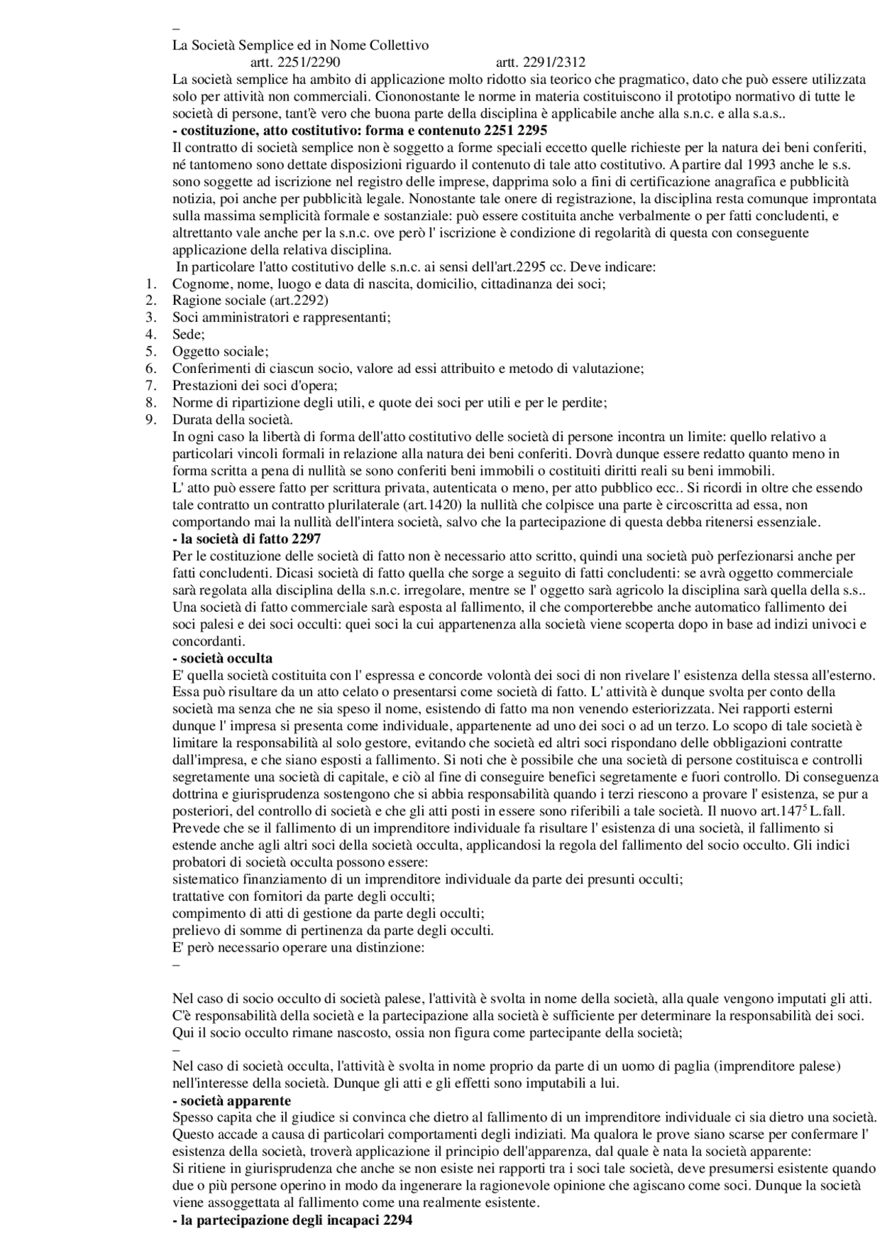 L'atto costitutivo di una società semplice forma e contenuto in breve Docsity L'atto costitutivo di una società semplice forma e contenuto in breve Docsity