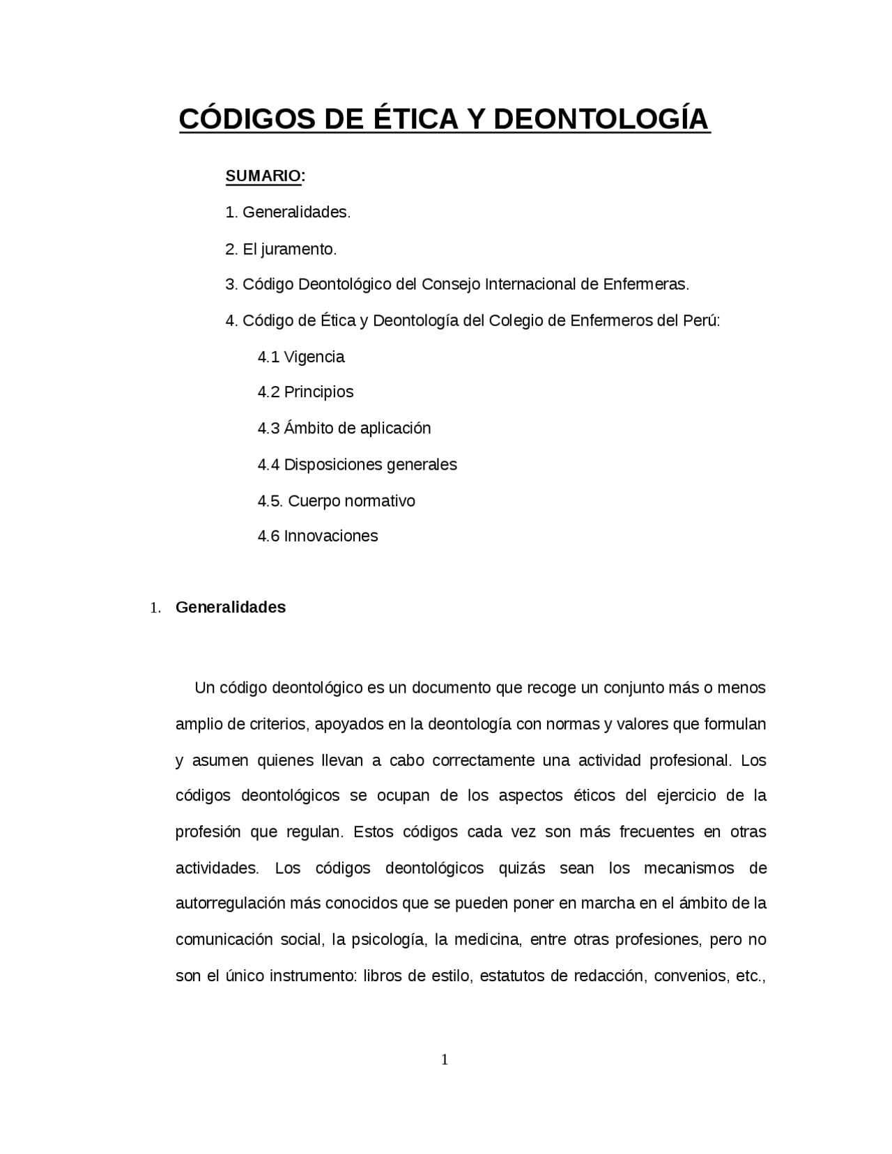 Semana 8 Codigos De Etica Y Deontologia Docsity