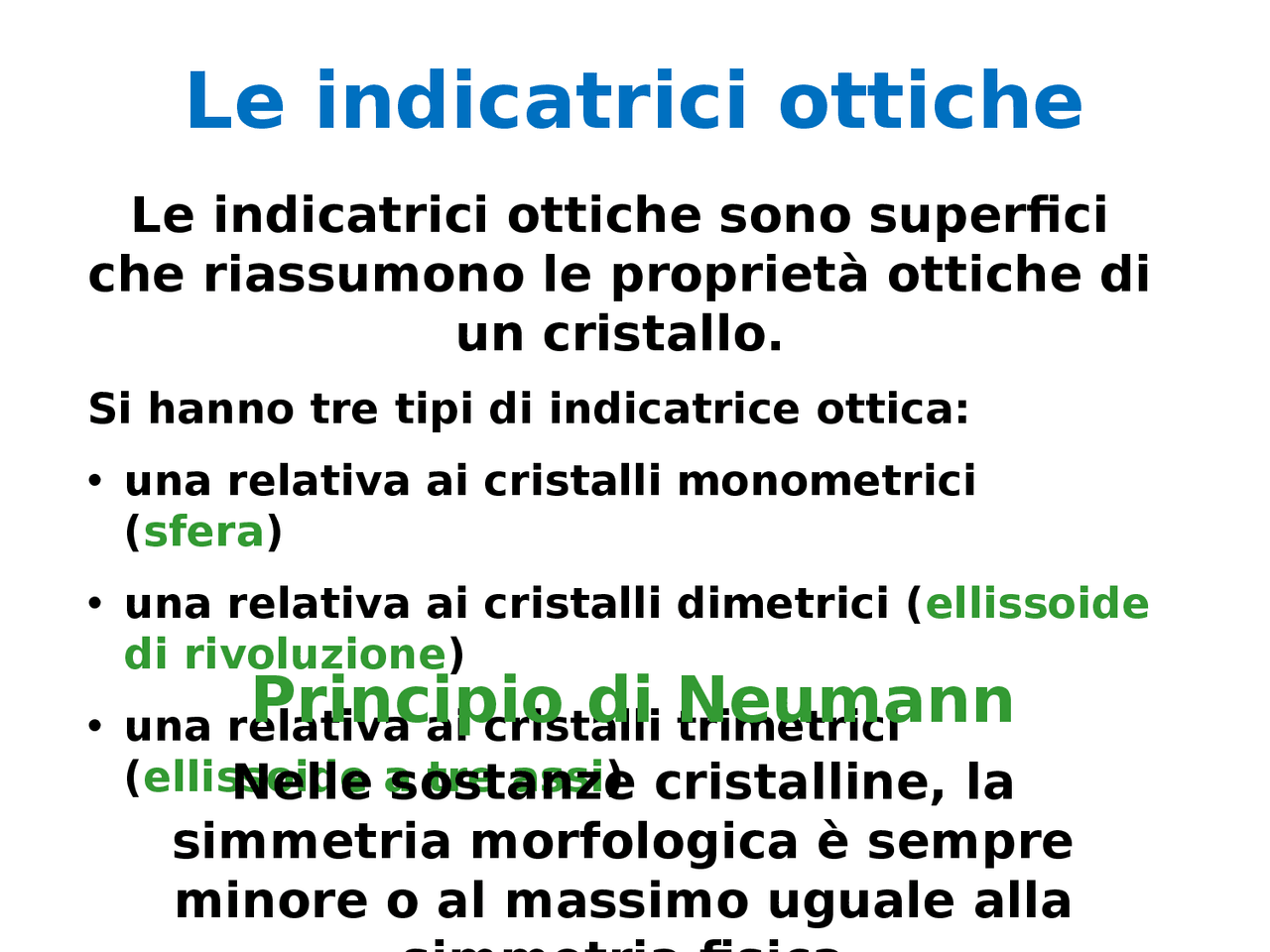 Ottica 3 (mine) Slide di Mineralogia Applicata Docsity
