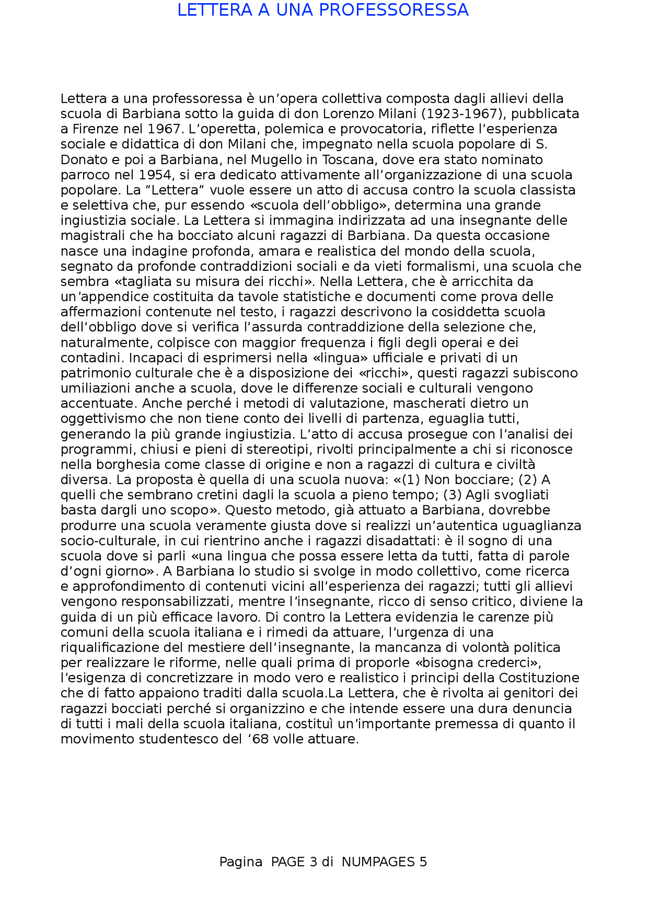 Lettera di laurea per un'amica