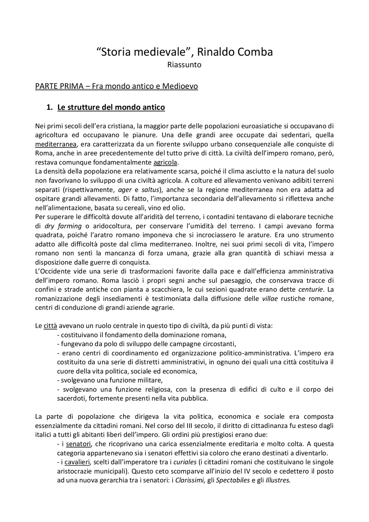 Riassunto