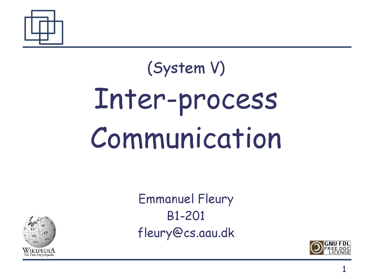 Inter-process Communication - Docsity