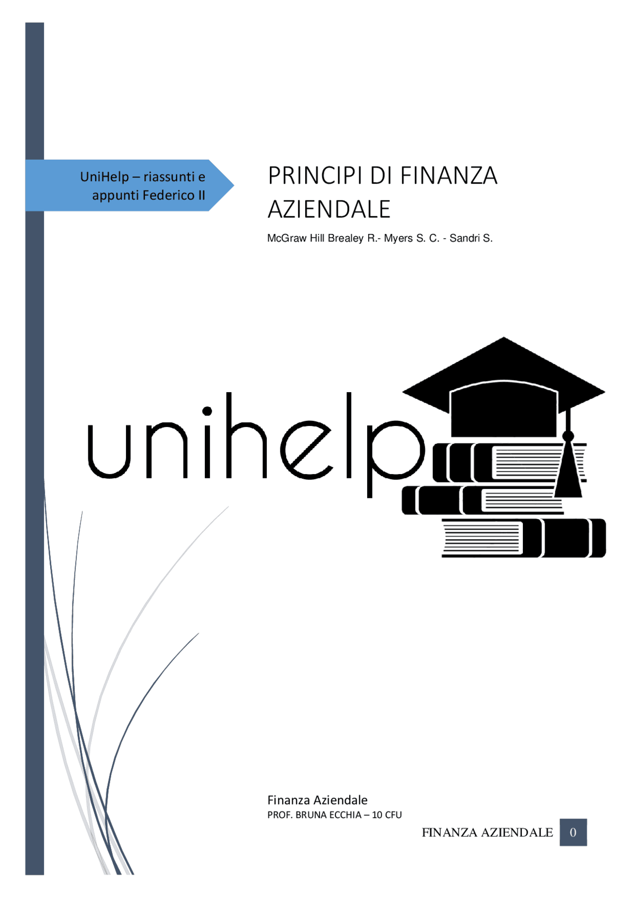 Unihelp Finanza Aziendale Principi Di Finanza Aziendale Docsity