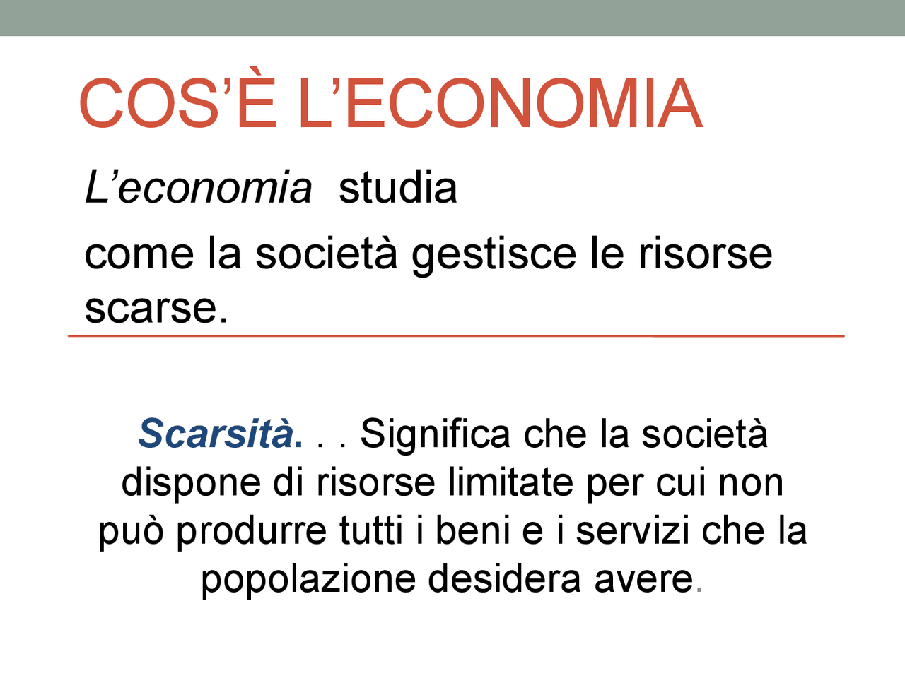 Mankiw N.G. Taylor M.P. Principi di economia - Docsity