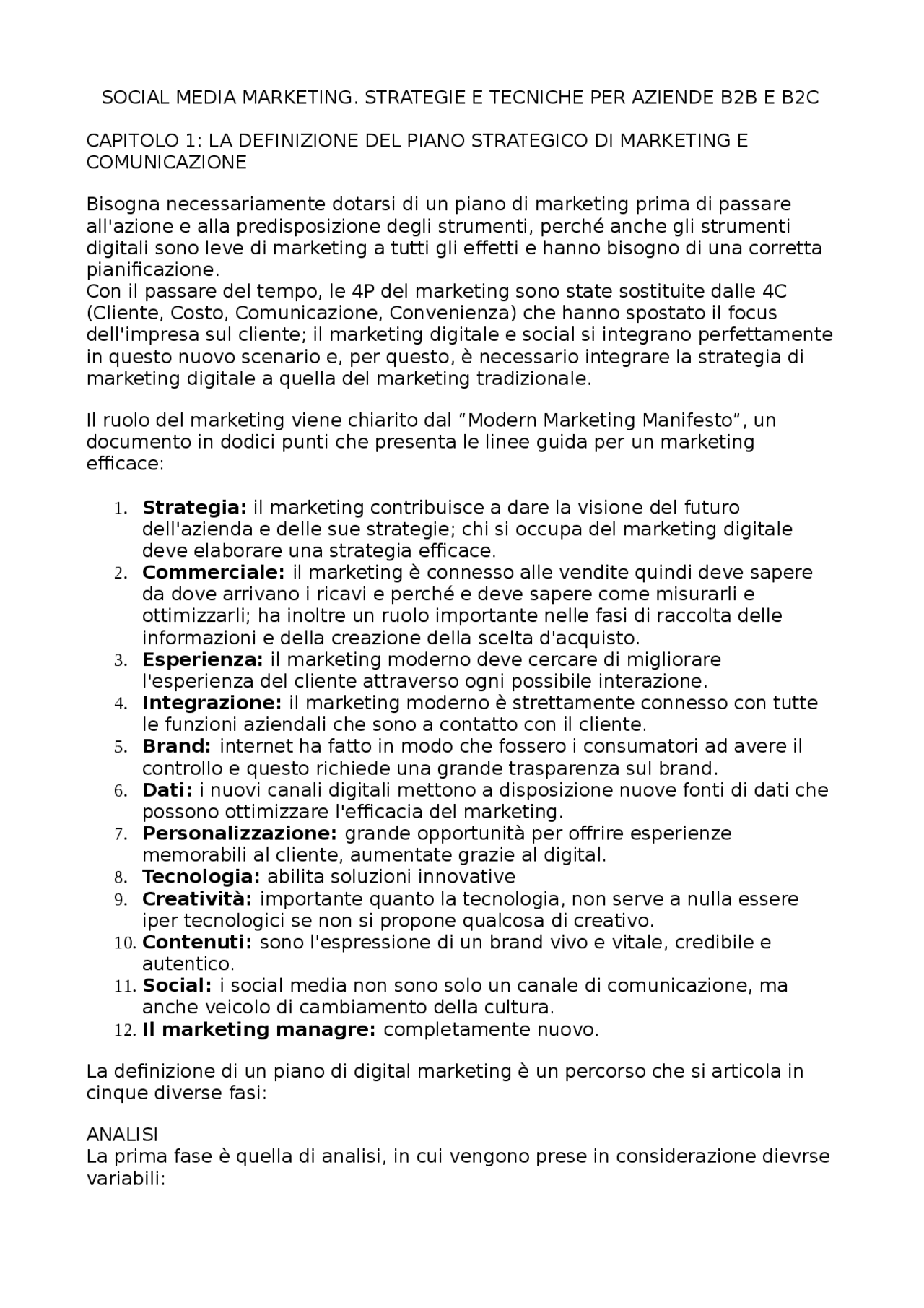 SOCIAL MEDIA MARKETING. STRATEGIE E TECNICHE PER AZIENDE B2B E B2C ...