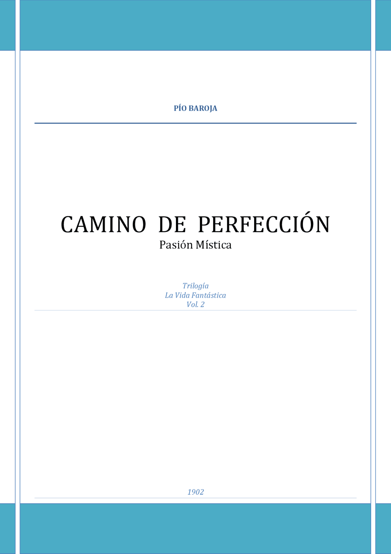 Camino De Perfeccion Docsity