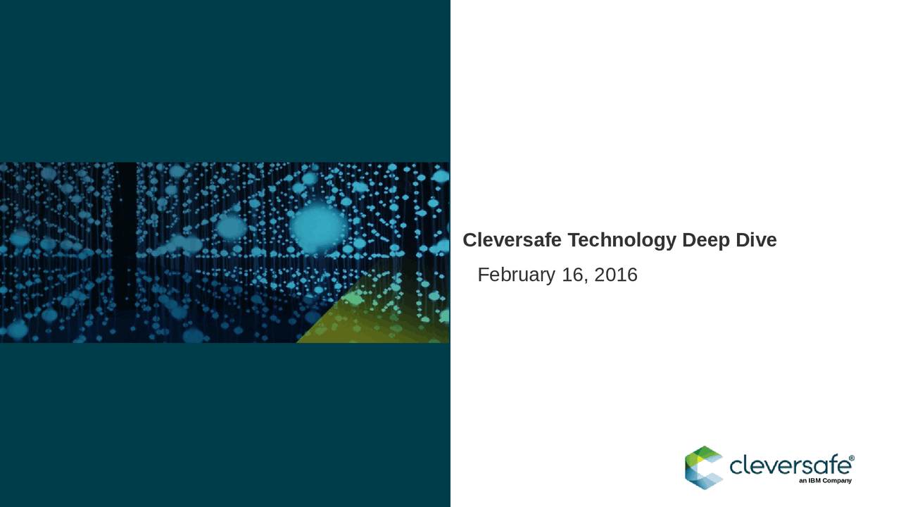 Cleversafe Gui Cleversafe module4 rev6 guide ibm - Docsity