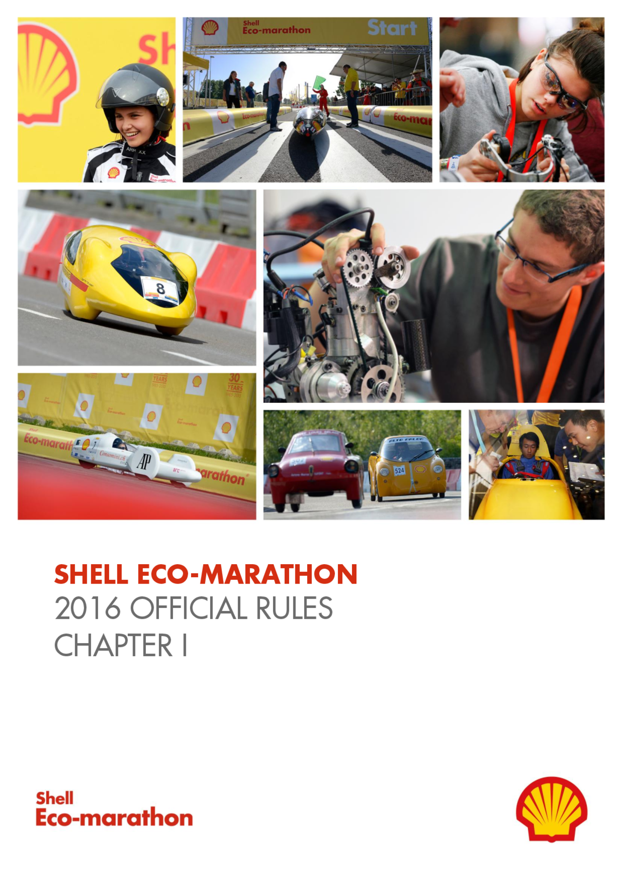 Shell Eco Racing Rule Book Shell Eco-Marathon Rules Chapter 1 - Docsity