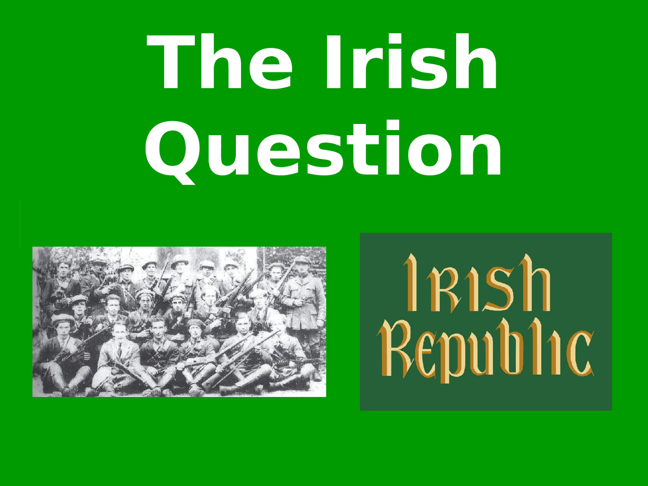 Irish Questionn english powerpoint for dummies - Docsity