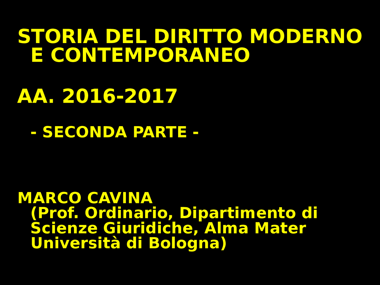Slide di Storia del Diritto Moderno e contemporaneo A/A 2016/2017 - Docsity