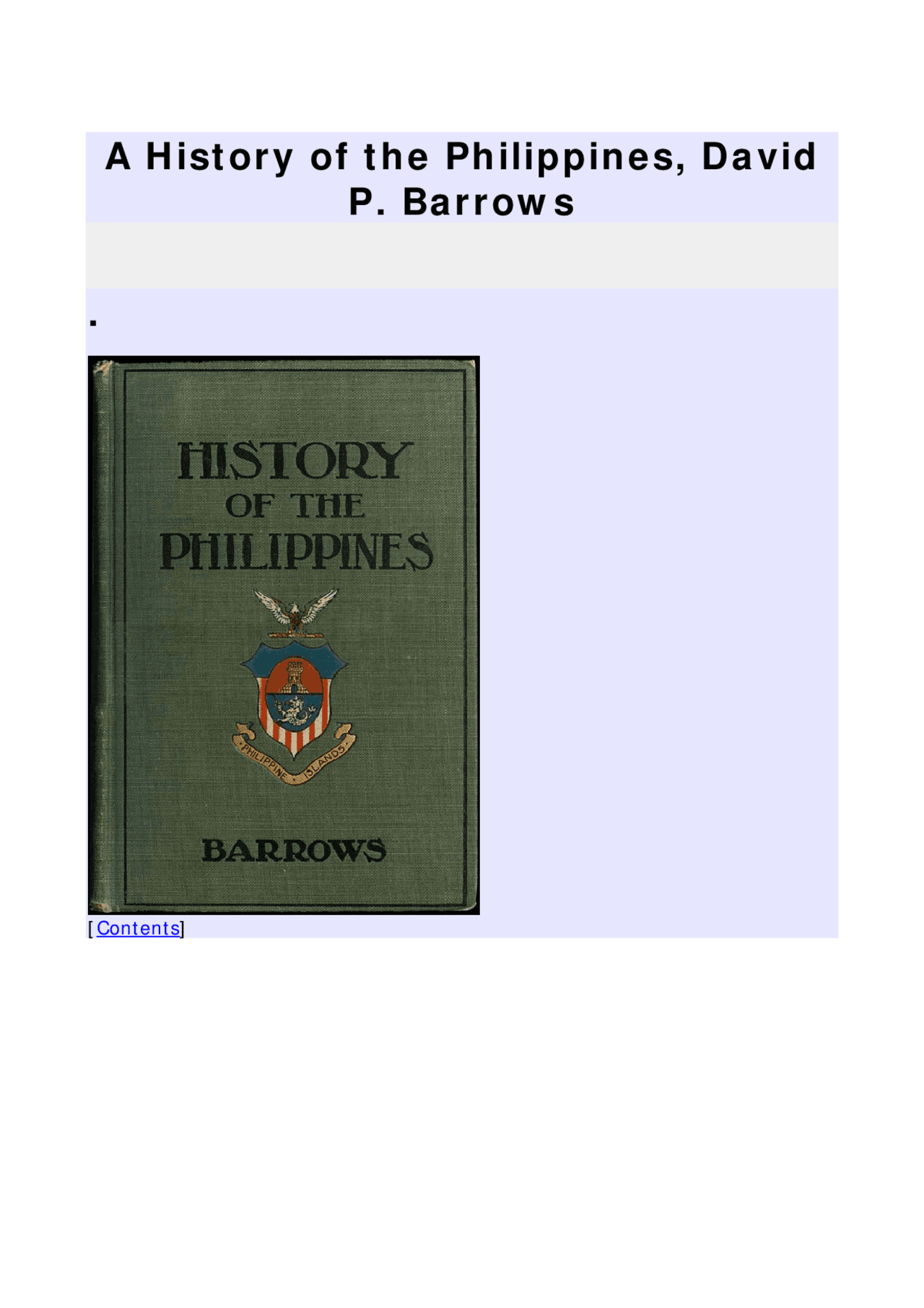 History Of The Philippines Docsity History Of The Philippines Docsity