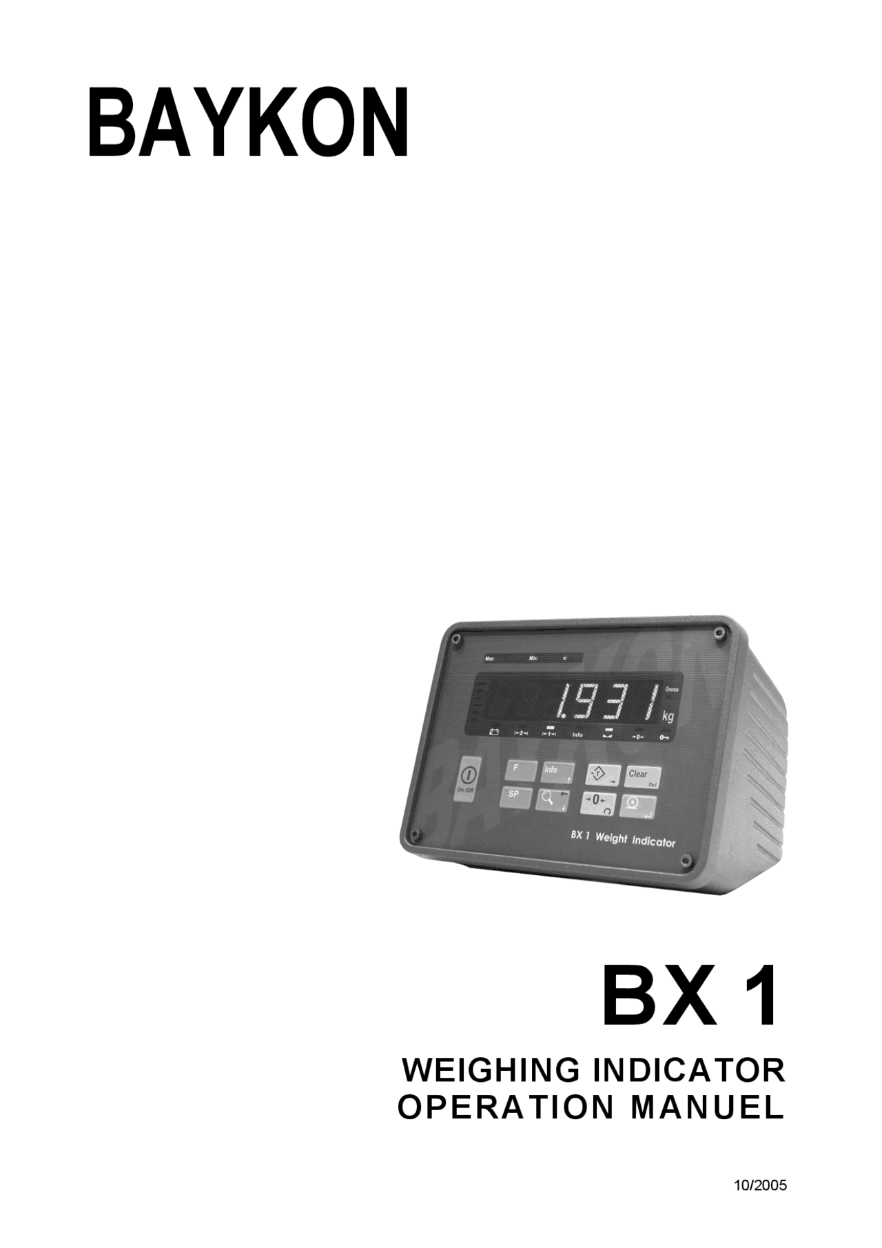 Weighing in single range or multi (dual) range Docsity