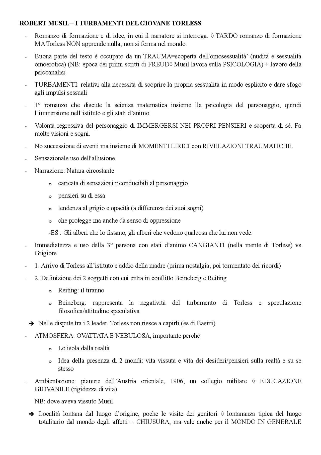 i turbamenti del giovane törless