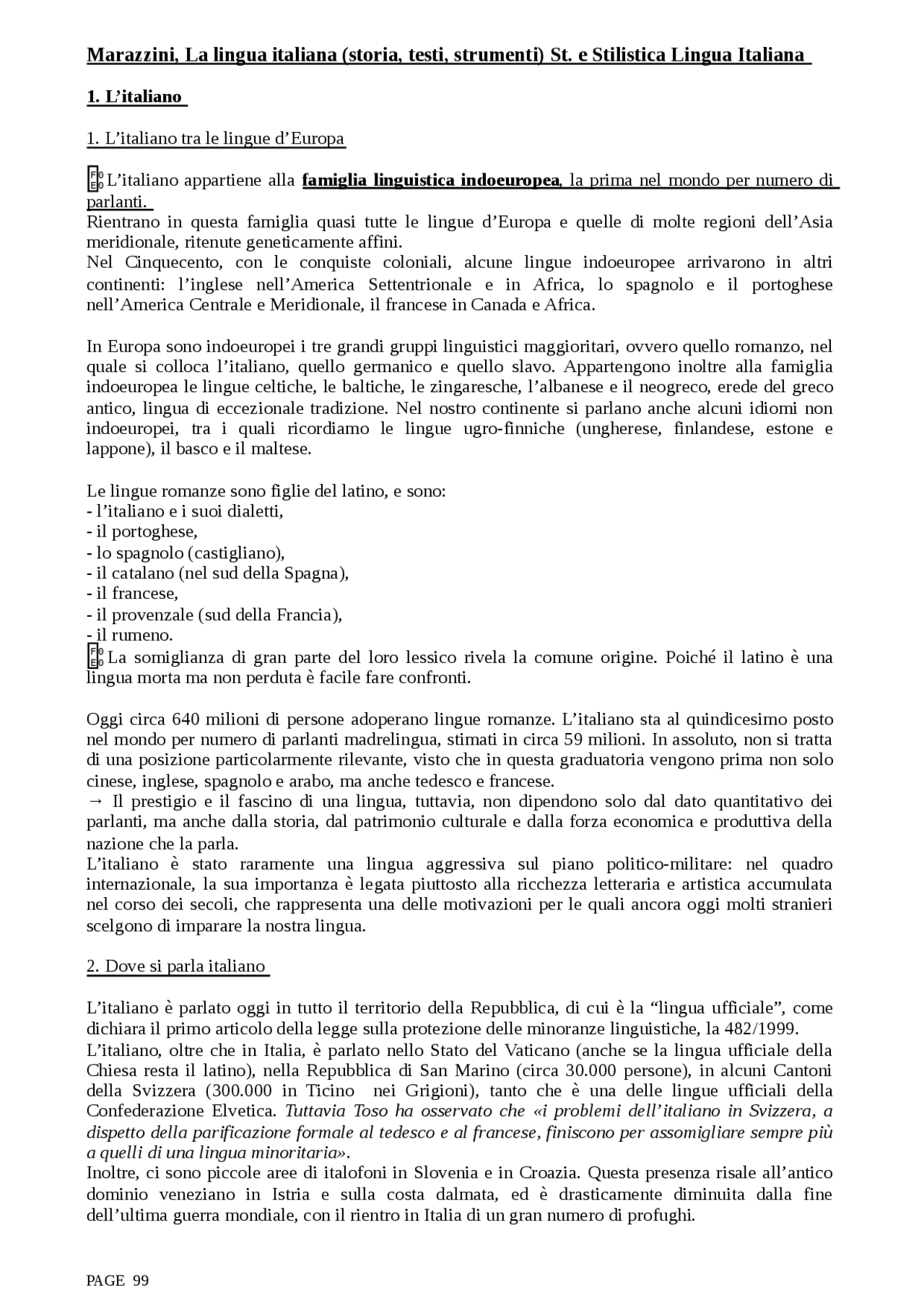 A San Marino Che Lingua Si Parla