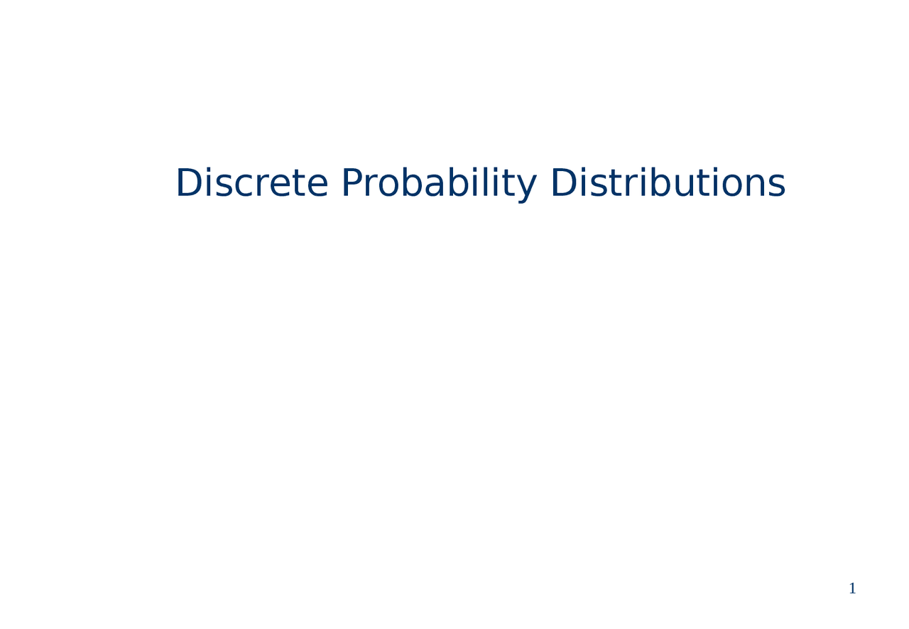 How to solve probability distributions? | Study notes Business ...