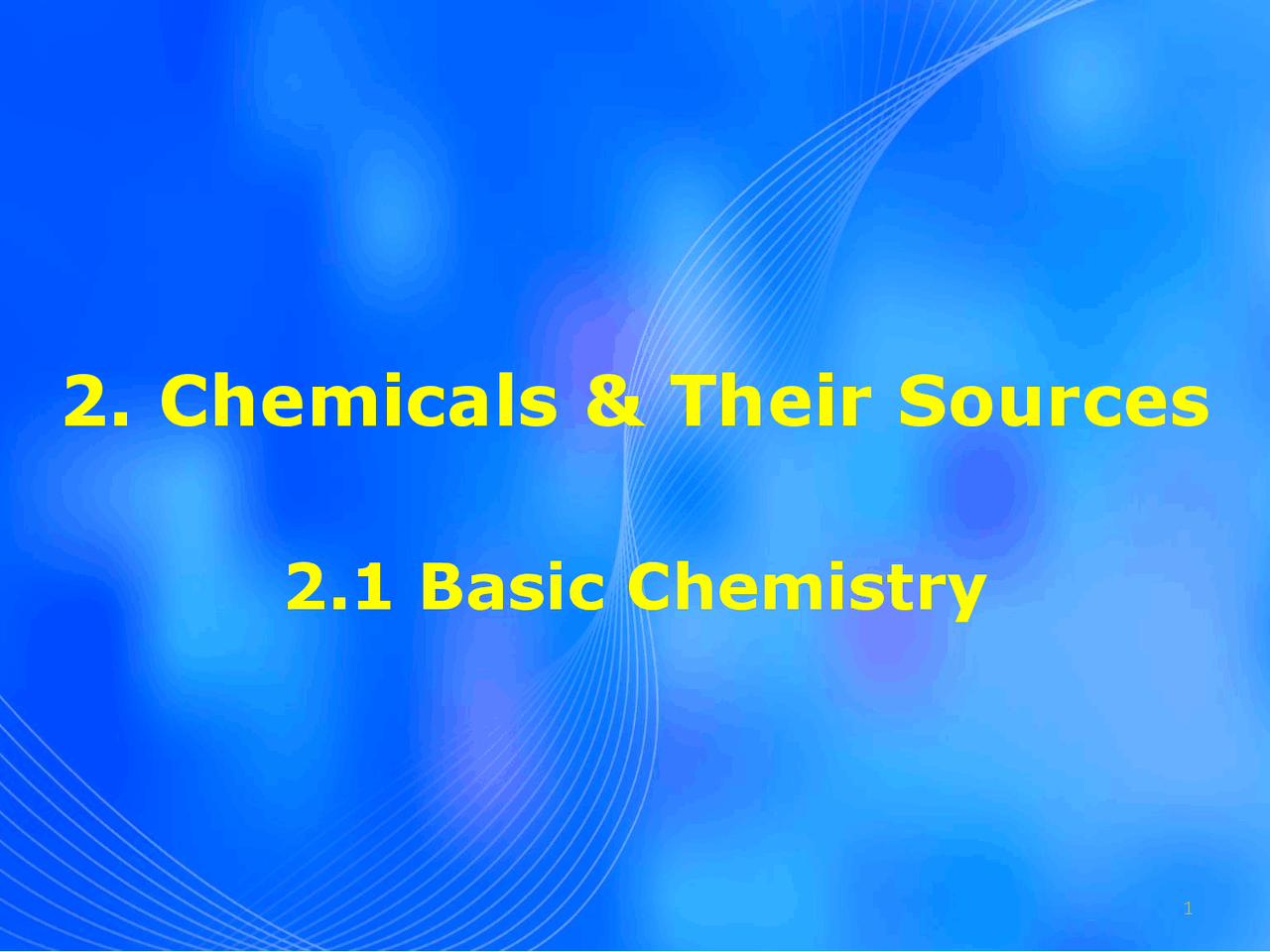 Chemistry knowledge you should know | Lecture notes Chemistry - Docsity