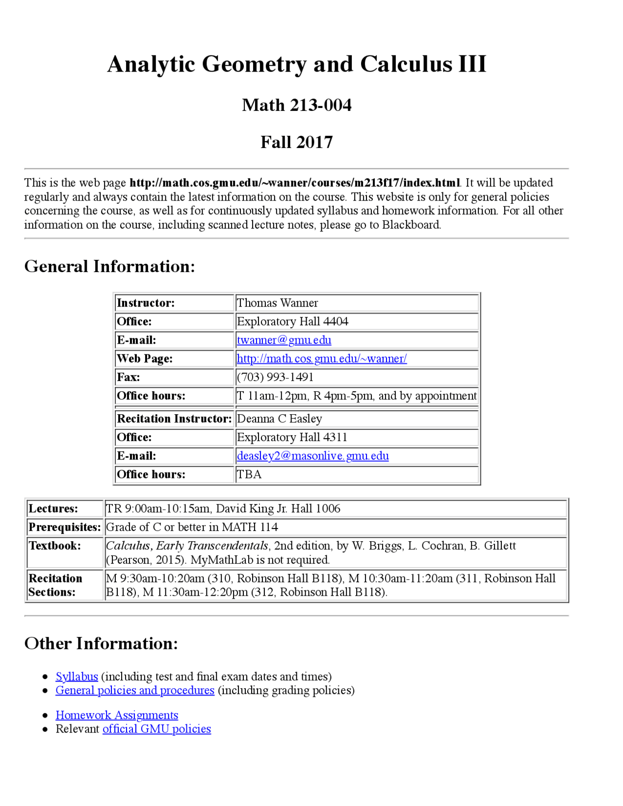 Syllabus For Analytic Geometry And Calculus III MATH 213 Docsity Syllabus for analytic geometry and calculus iii math 213 docsity