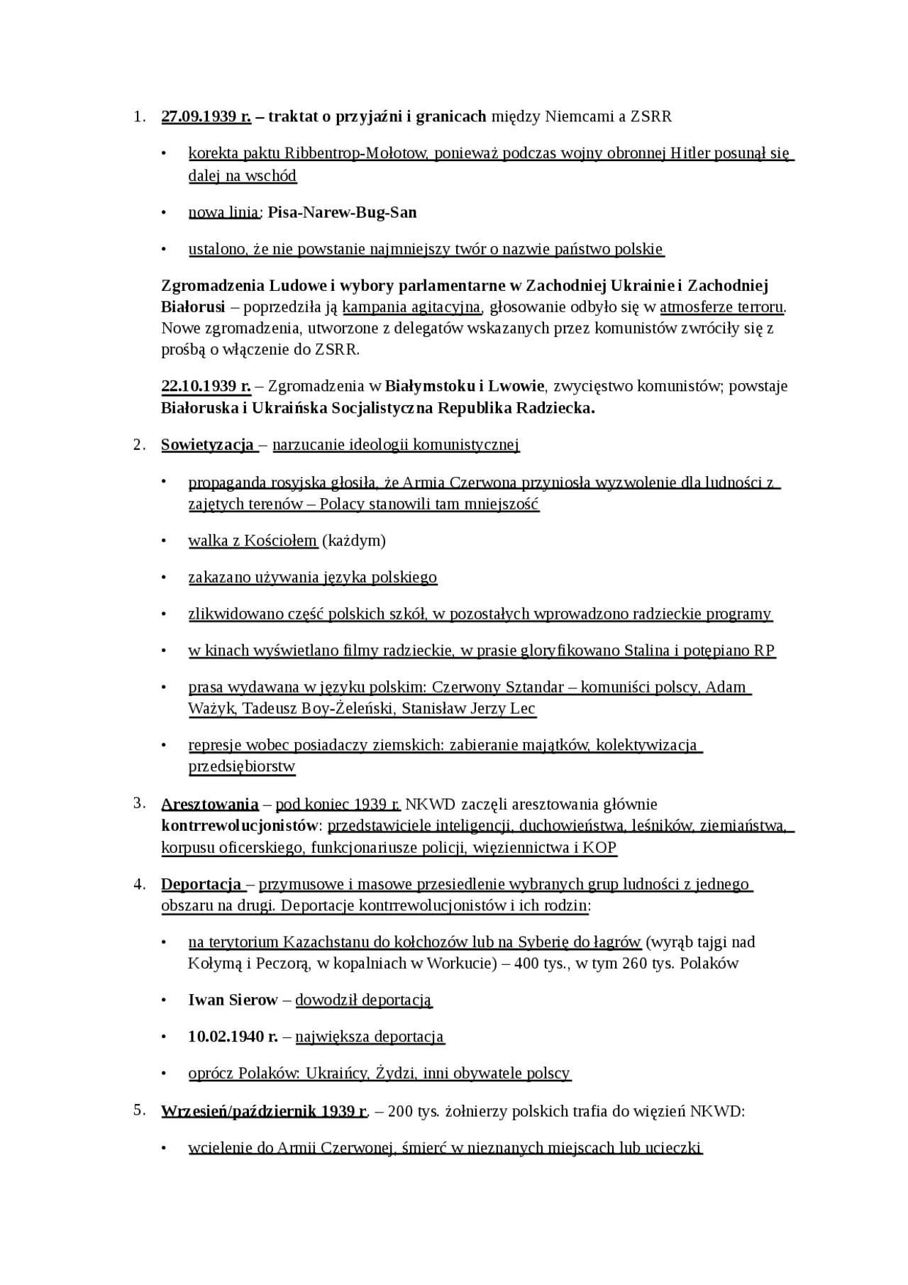 Historia - Po prostu historia - Temat 24 - Docsity