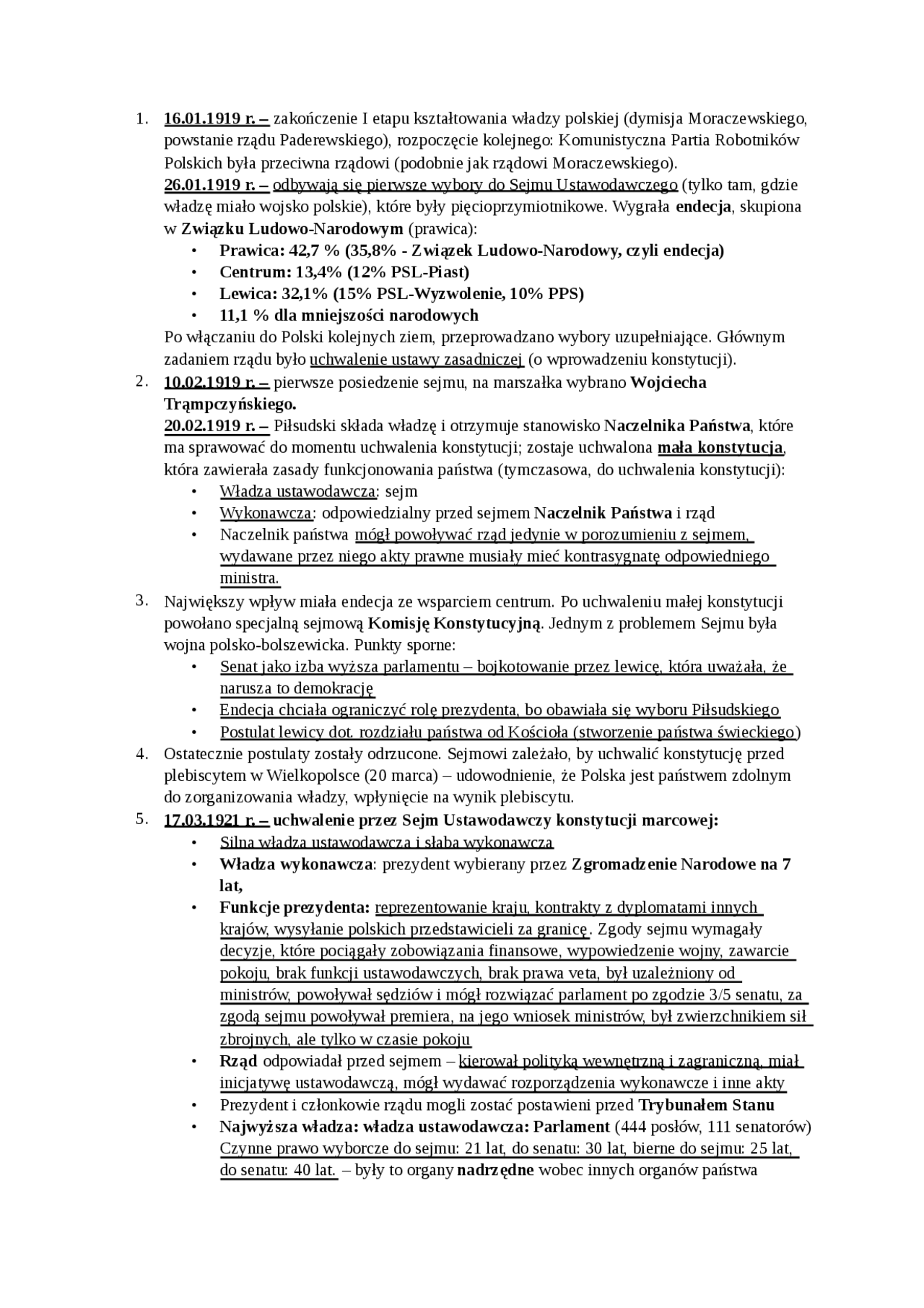 Historia - Po prostu historia - Temat 5 - Docsity