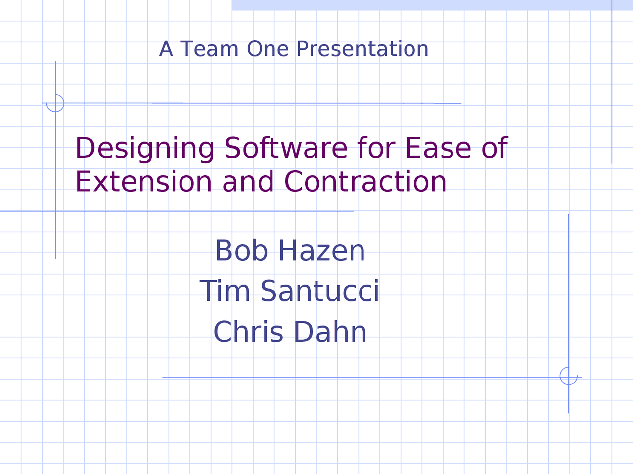 Extension software design - Docsity