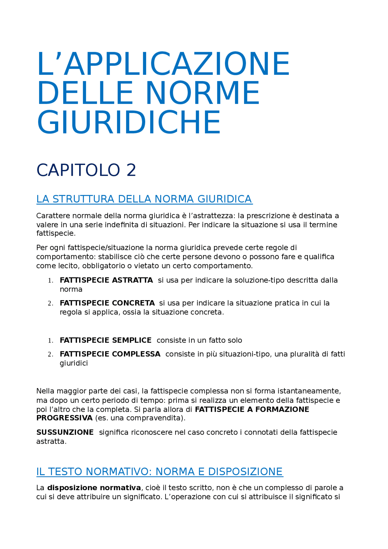linguaggio e regole del diritto privato