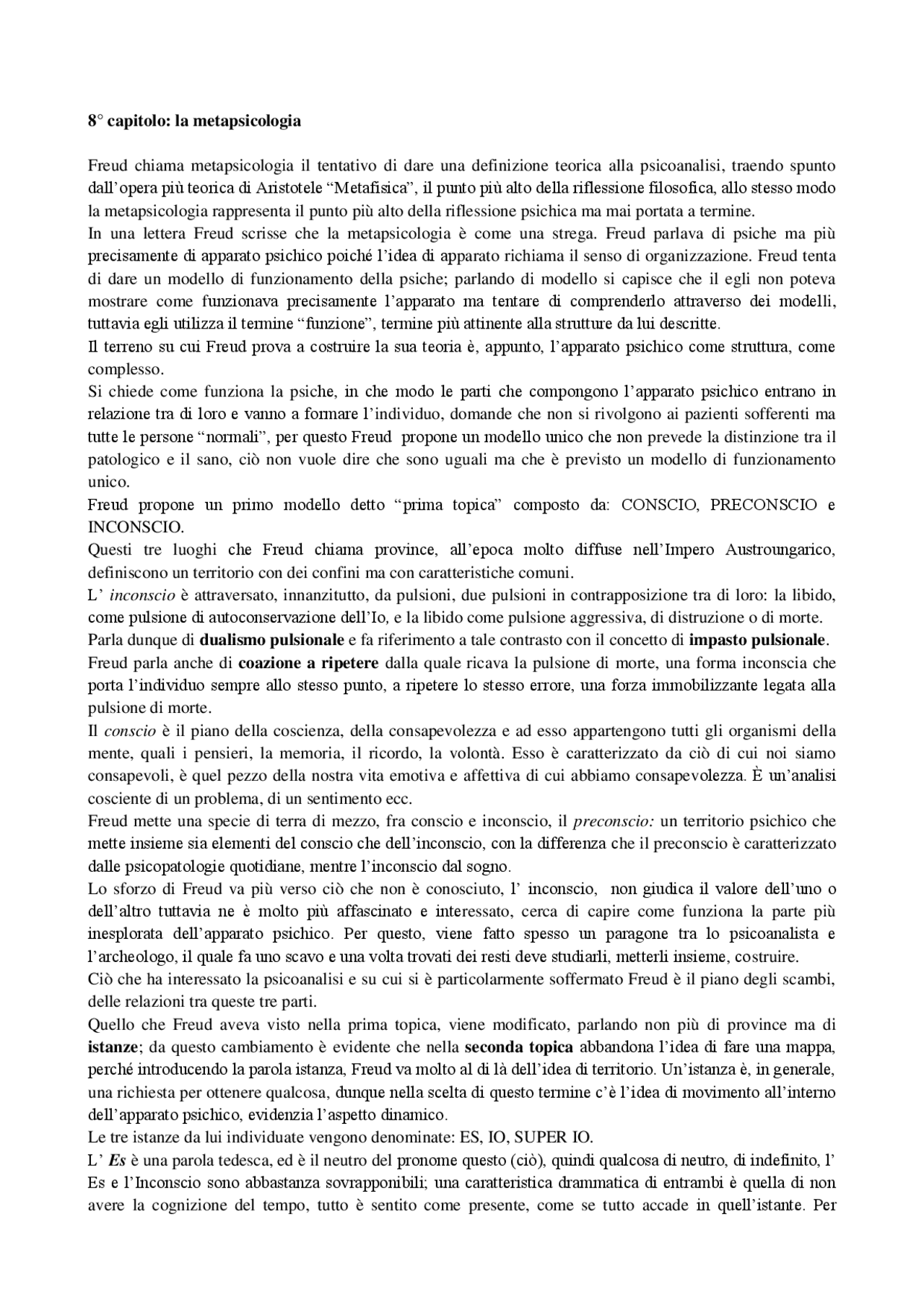 PSICOLOGIA DINAMICA Docsity