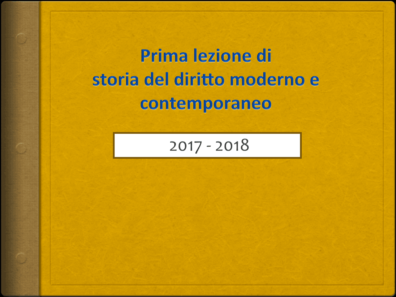 Storia Del Diritto Moderno E Contemporaneo