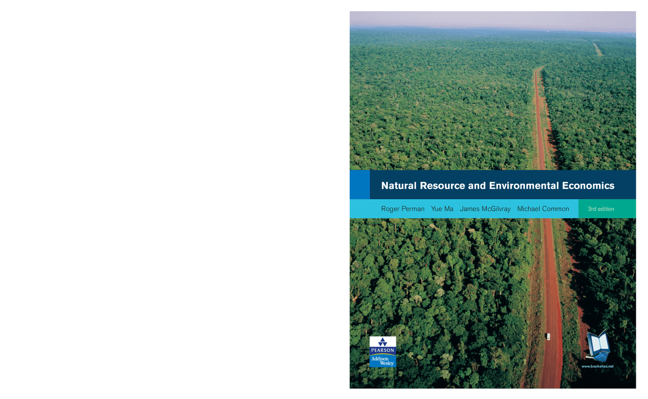 Natural resources and environmental economics | Study Guides, Projects ...