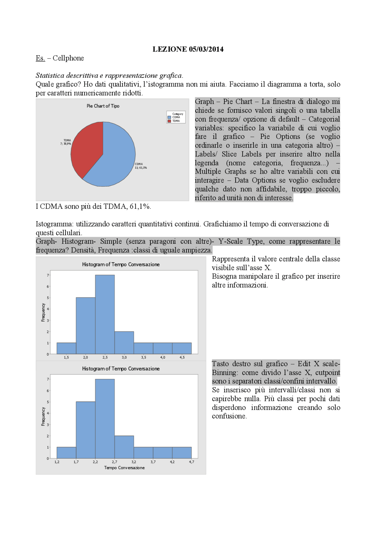 Statistica per il management - Docsity