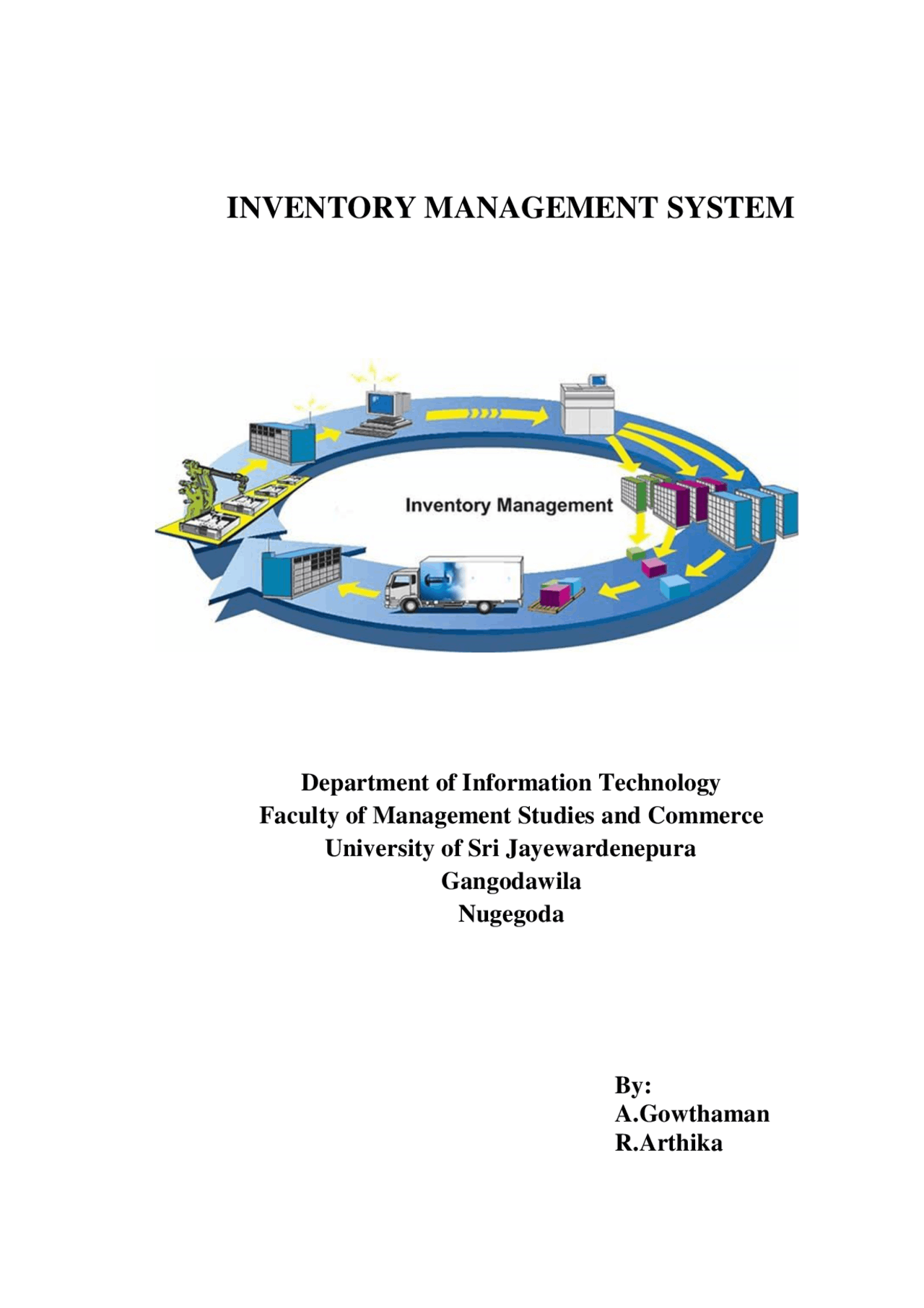 Inventory Management System - Docsity