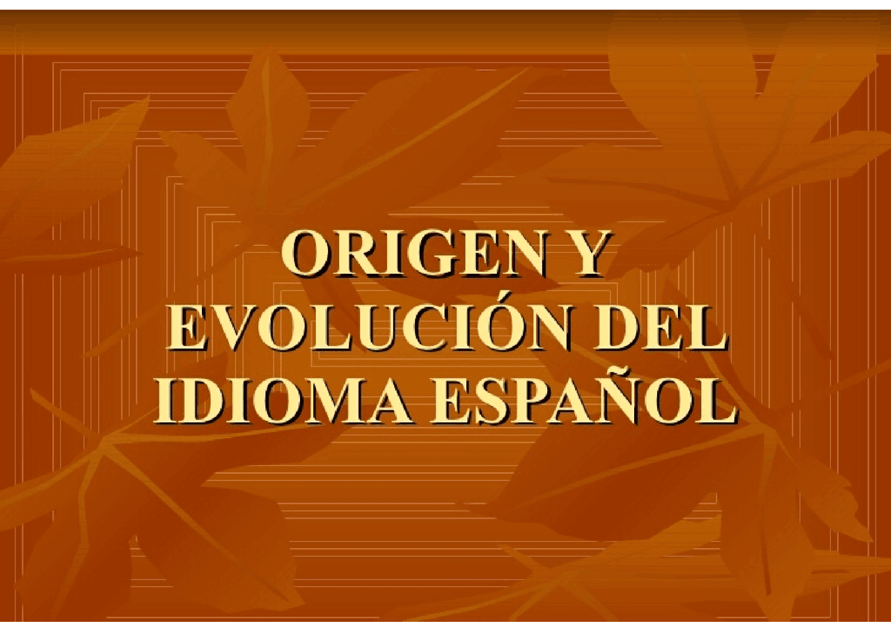 Slides lingua spagnola Docsity