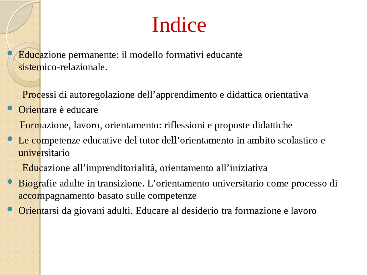 Scienze Dell Educazione Permanente E Della Formazione Continua Educazione degli adulti e formazione continua | Schemi e mappe
